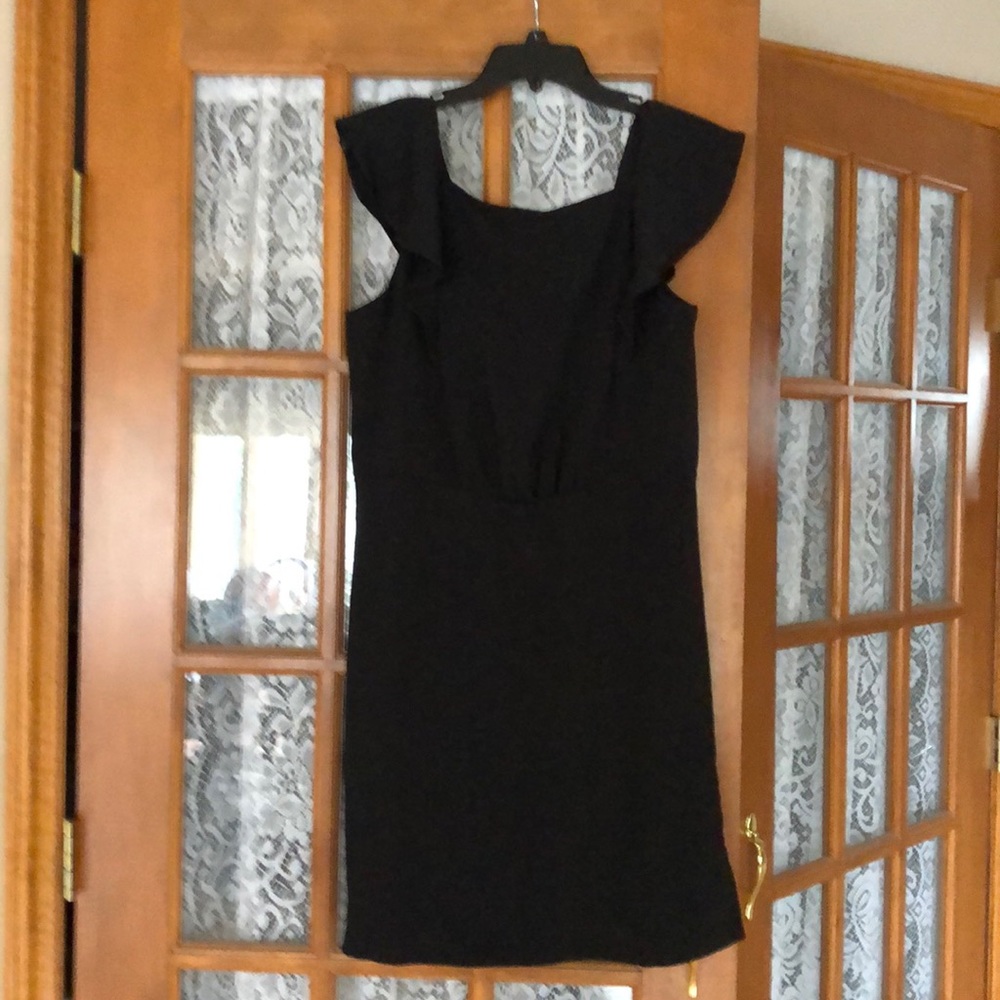 Loft black occasion dress